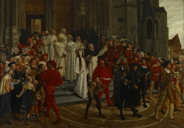 16世紀の殉教者 - Johanna Van Santhoven, 1883.