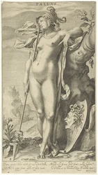 木のそばのミネルバ パラス (オブジェクトのタイトル) パリスの審判（シリーズタイトル）