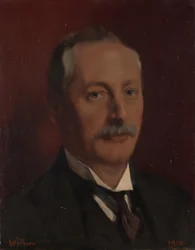 アルフレッド・ギデオン・ボワスヴァン（1870-1922）、『アルヘメーン・ハンデルスブラット』紙の社長兼編集長