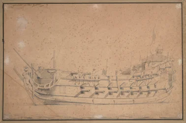 プレイ賞」 1689年頃（黒鉛、灰色水彩）