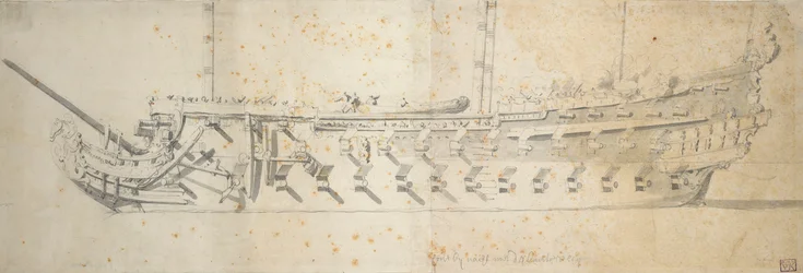 1670年に「パリ」として建造され、1671年に改名、1690年に廃船となった70～80門の船「ロイヤル・テレーズ」（？