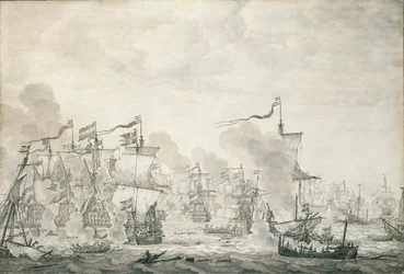 サウンドの戦い、1658年10月29日～11月8日、1660年頃（油絵）