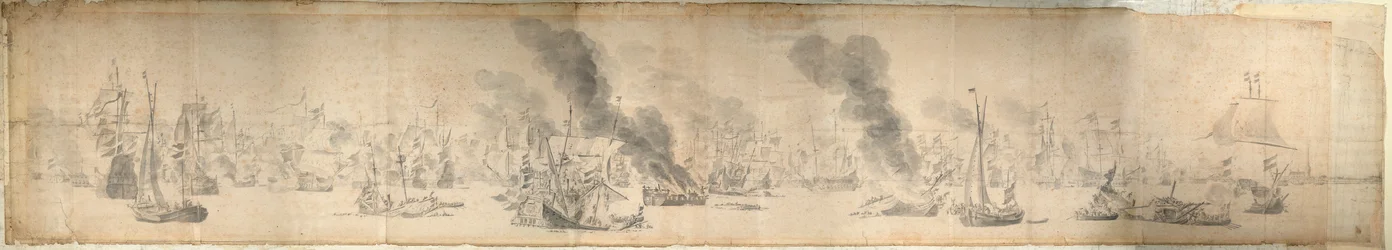 サウンドの戦い、1658年10月29日、1658年頃（紙）