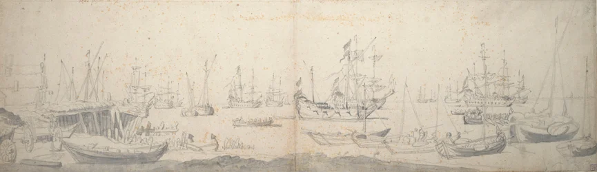 ヴァイスシュイッツ、テクセル島のカーグとオランダ船籍の船員たち