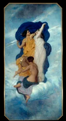 La danse 絵画 ウィリアム・アドルフ・ブグロー（1825-1905） 1856年 日3,67x1,8 m パリ、オルセー美術館