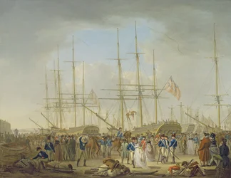 Deptfordに乗り出すHussars