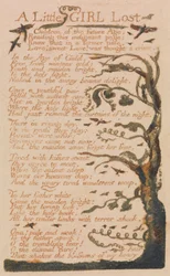 Songs of Innocence and of Experience, levy 44, "A Little Girl Lost" (Bentley 51)