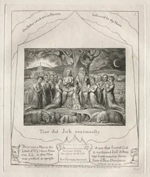職業書：Pl。 1、1825年、このようにしてヨブは絶えず行った
