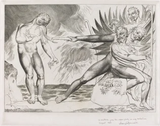 腐敗した役人の輪、チャンポロを苦しめる悪魔たち、1827年。