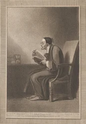 パンタロン。シックス・エイジは、リーンでスリッパなパンタルーンにシフトする Shakespeare, As Y..., 1799.