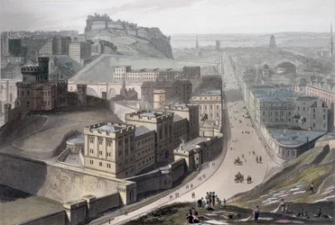 カルトンヒルからのエジンバラ、1829年