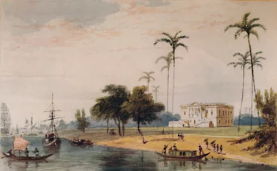 ガーデンハウスリーチ、カルカッタ、c1786-1791、1935年
