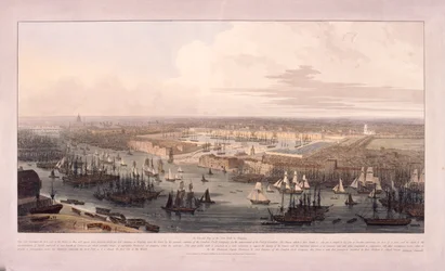 ロンドン・ドック、1803年