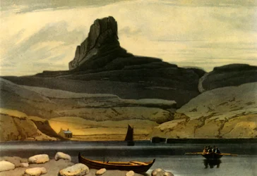 Scoor Eig, Isle of Eig」、1813年、1946年。  