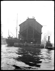 石炭のポケット、ブルックリン海軍工廠、1912