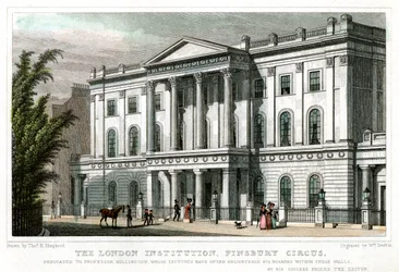 ロンドン機関、フィンズベリーサーカス、ロンドン、1827年。
