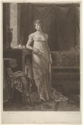マダムタリーランド、ca。 1808。