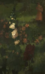 Hollyhocks（おとぎ話）1890