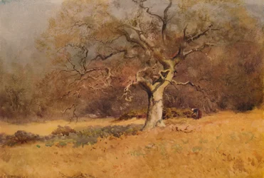 冬の森、c1916、1938