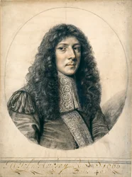 ジョン・オーブリーの肖像（1666年