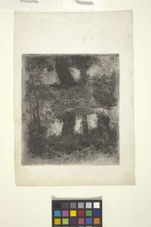 Paisagem com Fauno e Piscina (Paisagem Refletida) (gravura)