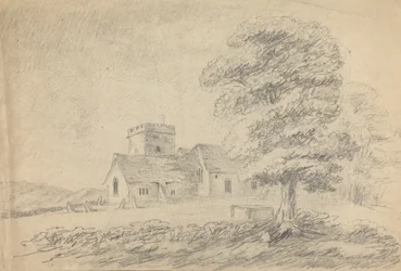 ボルドレ教会の眺め