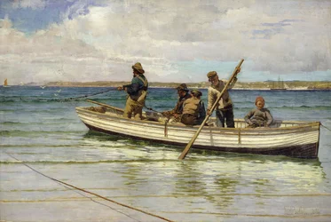 捕獲物運搬、1884