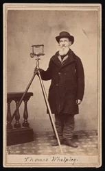 Thomas Whelpley 1797-1881のポートレート、1860年代頃。