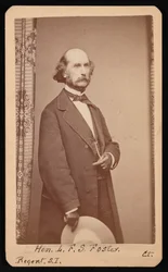 ラファイエット・サビーン・フォスターの肖像 1806-1880年、1871年から1880年の間。