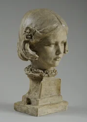 エルフリーダソーニークロフトの胸像、1909年