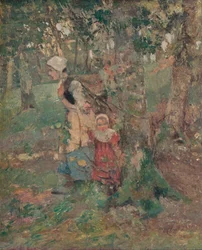 エッジ・オブ・ザ・ウッド、c1916