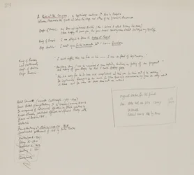 『会議での口づけ』に付された注記、1818年