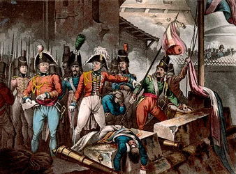 シウダード・ロドリゴ、スペイン、半島戦争、1812 c1818の占領時のウェリントン公。