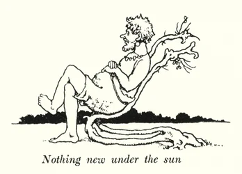 Nothing new under the sun (litho)