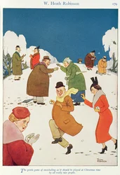 「すべての本当に素晴らしい人々がクリスマスの時期に演奏すべき、雪だるまの優しい芸術」
