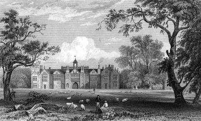 ゴスフィールドホール、エセックス、ロバートサンズ作、1832年