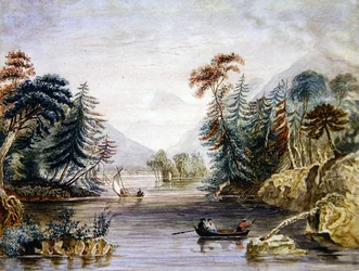 The Narrows（水彩・紙）