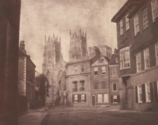 A Scene in York: Lop Lane の York Minster