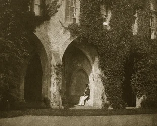 The Ancient Vestry, september 1845 （カロタイプネガからの塩紙プリント