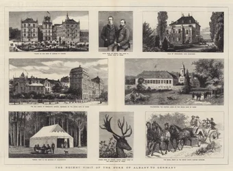 最近のアルバニー公爵のドイツ訪問