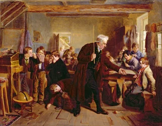 村の学校、1857