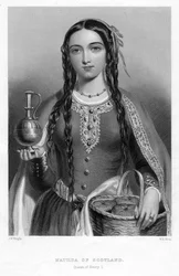 スコットランドのマチルダ、ヘンリー1世の女王、c1850s
