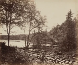 ビーチウッド・レイク,c.1895年（写真）