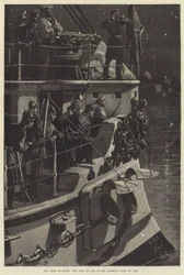 エジプトの危機、女王陛下の戦艦の弓