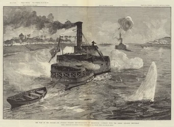 スーダンでの戦争、チャールズウィルソン卿のハルツームの偵察、オムドゥルマンの反対側の敵との対立