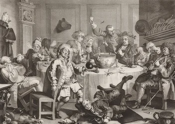 真夜中の現代の会話。 1733