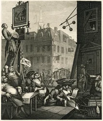 ビアストリート、1751年。