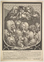 Company of Undertakeers、1736年3月3日。