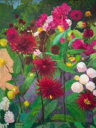 ガーデン・オブ・ディライト（オイルオンボード）