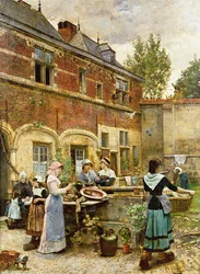 Alms Houses、アントワープ、1880